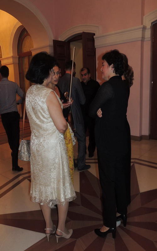 Грузины произвели фурор в бакинской Филармонии