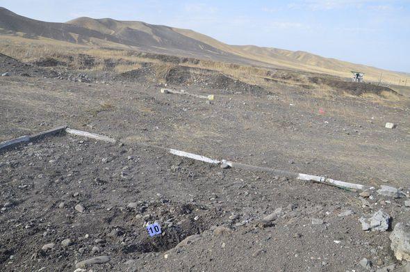 Вот что сделала с армянским полигоном артиллерия Азербайджана