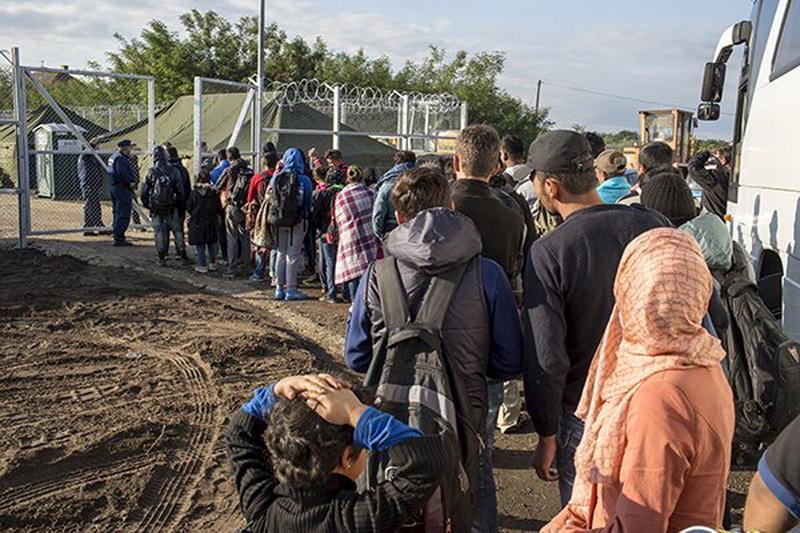 Беженцев из Сирии и Ирака обнаружили в странном месте