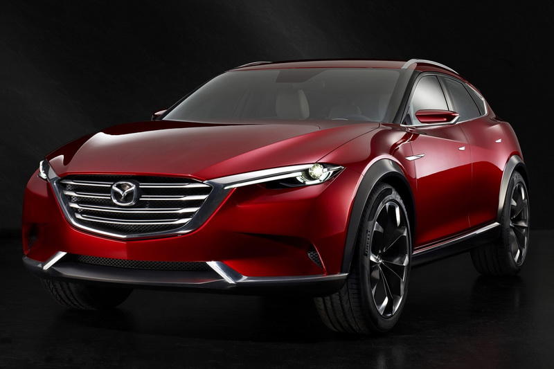 Mazda вывела на тесты новое кросс-купе