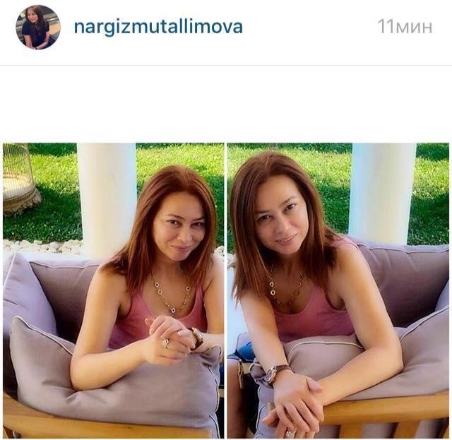 Natella yataqda şəklini paylaşdı