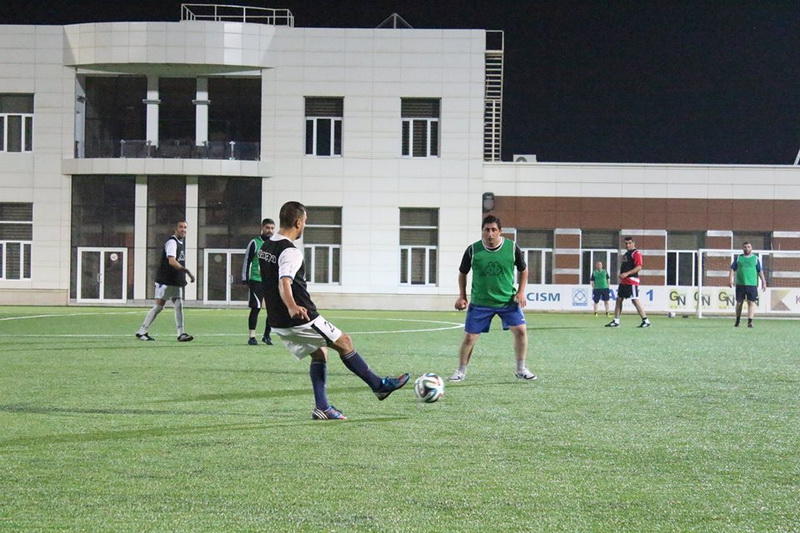 ФК "Зиря" провел праздничный футбольный вечер с журналистами