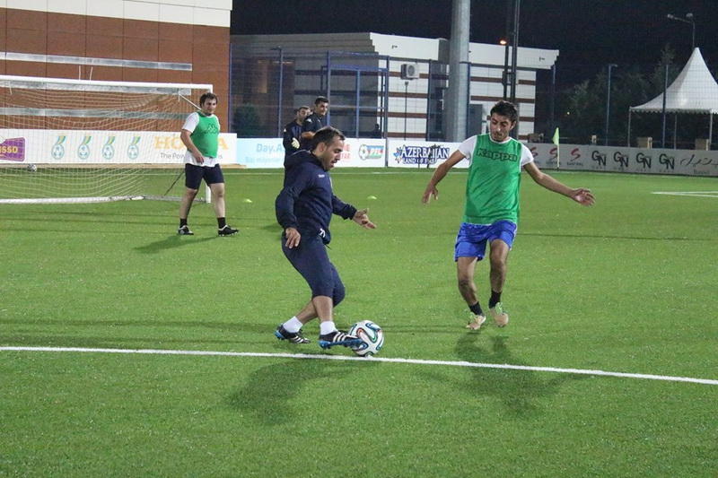 ФК "Зиря" провел праздничный футбольный вечер с журналистами