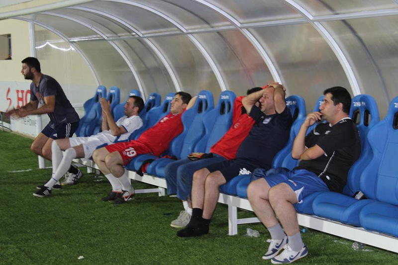 ФК "Зиря" провел праздничный футбольный вечер с журналистами