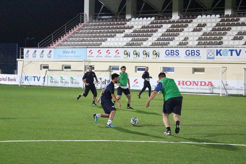 ФК "Зиря" провел праздничный футбольный вечер с журналистами