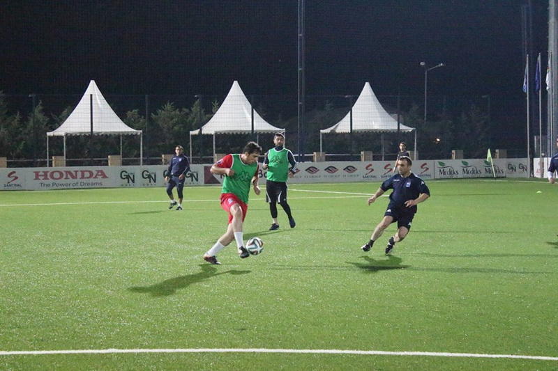 ФК "Зиря" провел праздничный футбольный вечер с журналистами