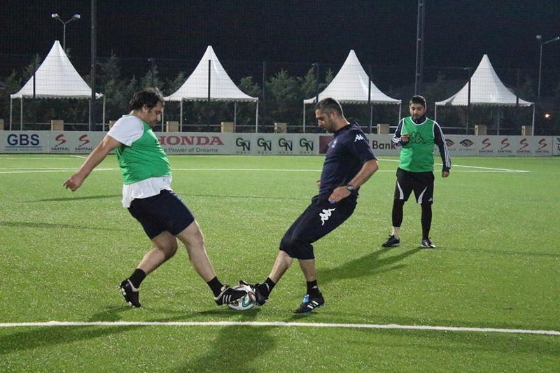 ФК "Зиря" провел праздничный футбольный вечер с журналистами