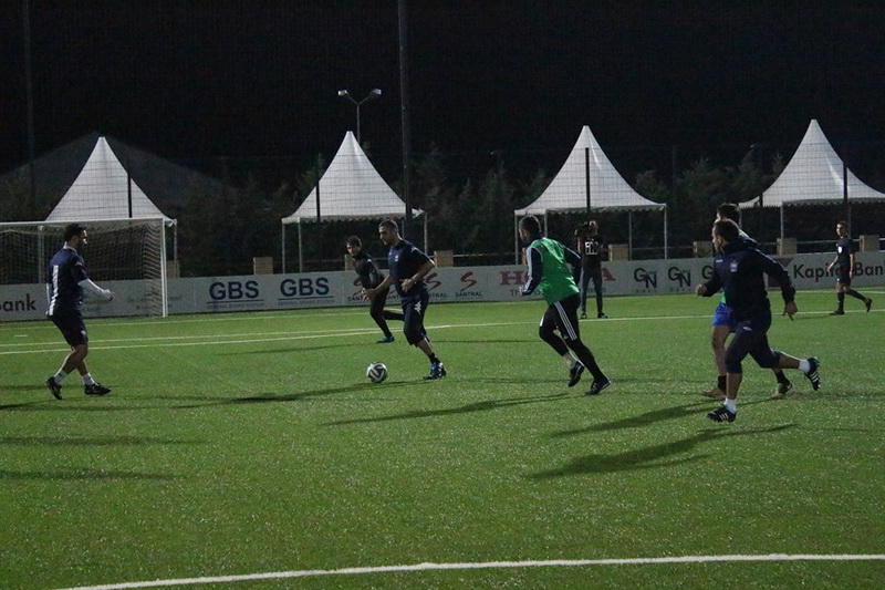 ФК "Зиря" провел праздничный футбольный вечер с журналистами