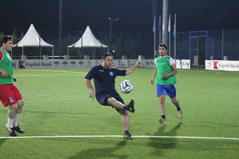 ФК "Зиря" провел праздничный футбольный вечер с журналистами