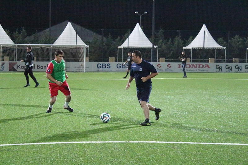 ФК "Зиря" провел праздничный футбольный вечер с журналистами