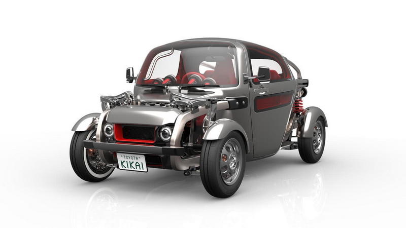 Toyota рассекретила очень странный концепт-кар Kikai