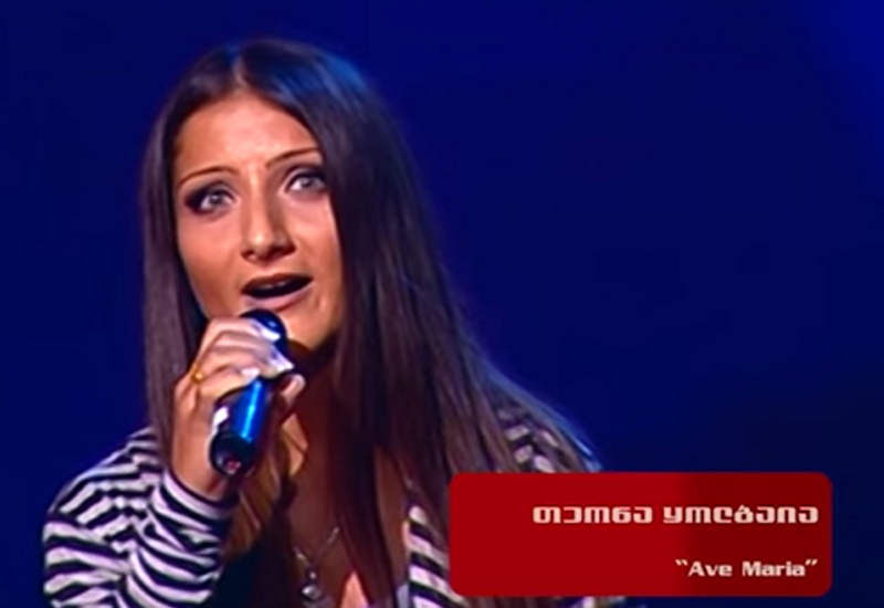 В Грузии заключенная спела в The Voice