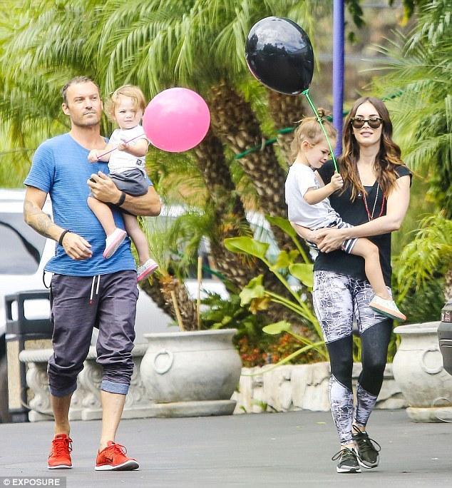 Меган Фокс впервые показала всем своего сына