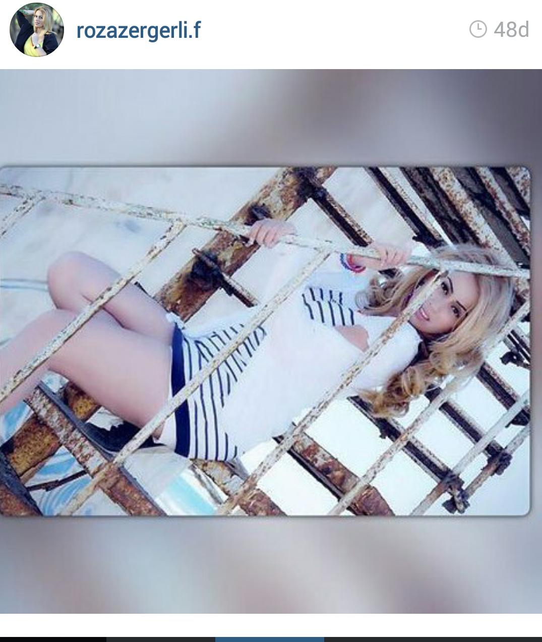 Roza Zərgərlinin yeni fotosu "İnstagram"ı "silkələdi"