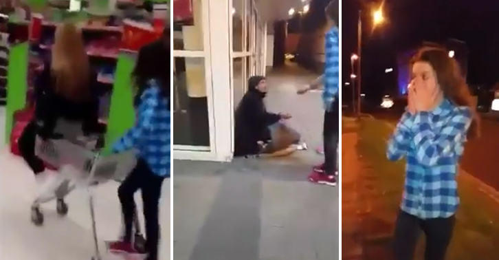 Девочки выложили в Facebook это видео и стали популярными