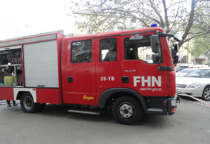 Пожар в Баку