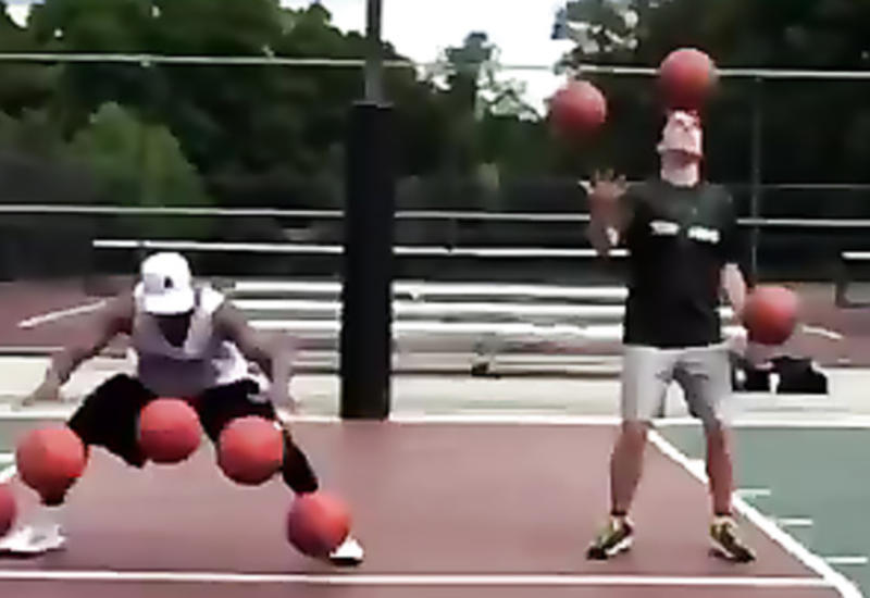 Ребята превратили баскетбол в нечто невероятное