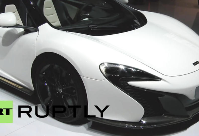 Шедевр: McLaren из белого золота