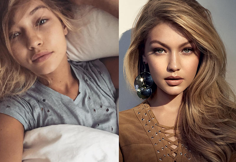 "Ангелы" Victoria's Secret без макияжа