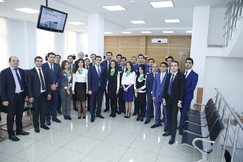 “DəmirBank” daha bir filialının yeni təmir olunmuş ofisinin açılış mərasimini keçirib