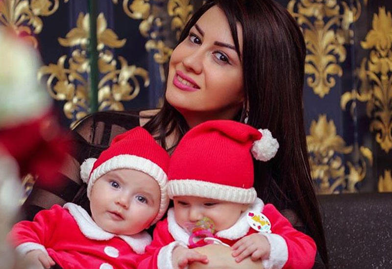 Fatimə əkizləri göstərdi