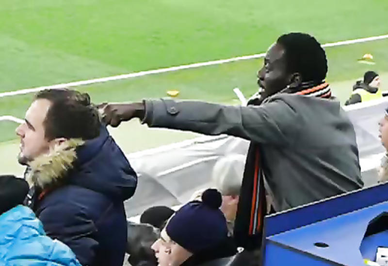 Этот болельщик готов на все ради любимой команды