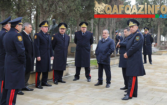 Ramil Usubov, Mədət Quliyev və Zakir Qaralov polislərin dəfn mərasimində