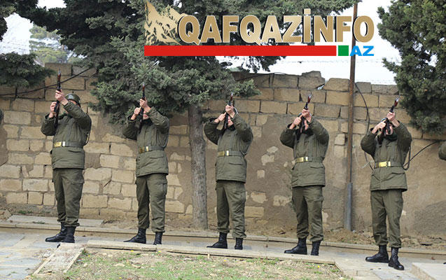 Ramil Usubov, Mədət Quliyev və Zakir Qaralov polislərin dəfn mərasimində