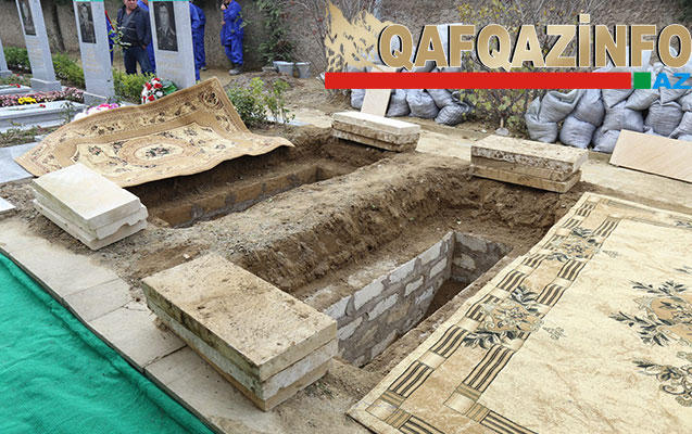 Ramil Usubov, Mədət Quliyev və Zakir Qaralov polislərin dəfn mərasimində