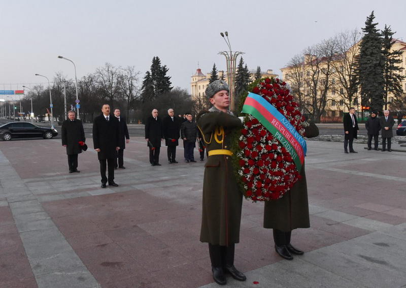 Официальный визит в Беларусь Президента Ильхама Алиева