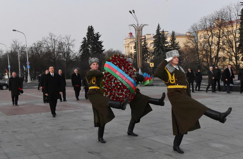 Официальный визит в Беларусь Президента Ильхама Алиева