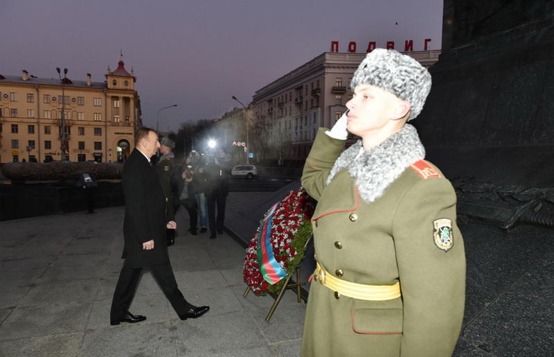 Официальный визит в Беларусь Президента Ильхама Алиева