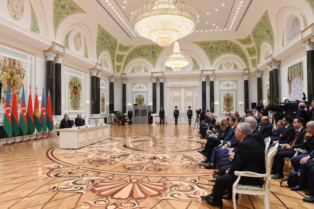Официальный визит в Беларусь Президента Ильхама Алиева
