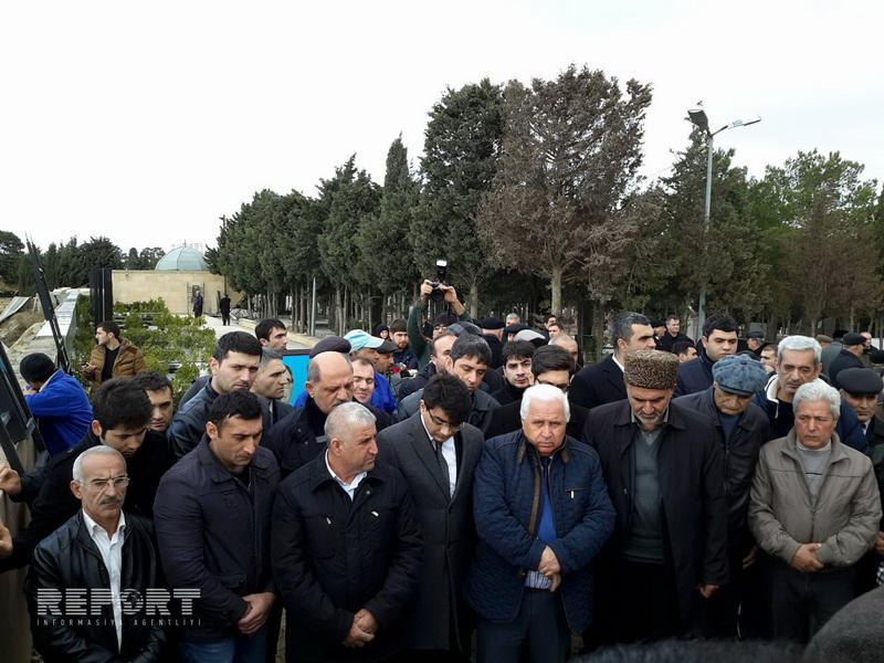 Tofiq Hacıyevlə vida mərasimi keçirilir