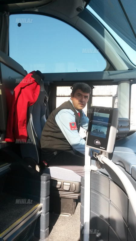 Bakı yollarına yeni AVTOBUS - gediş haqqı 1 manat 30 qəpik