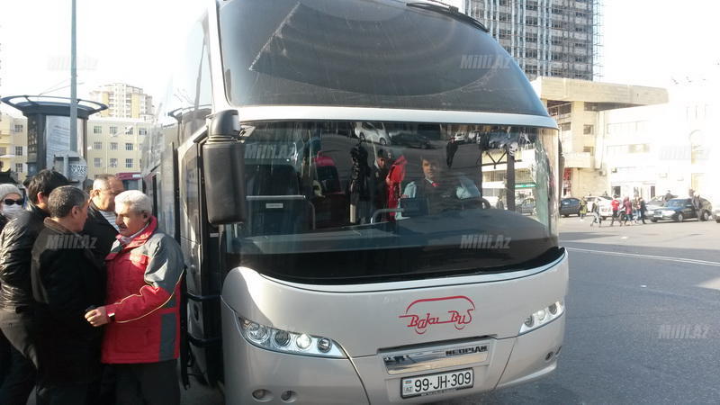 Bakı yollarına yeni AVTOBUS - gediş haqqı 1 manat 30 qəpik