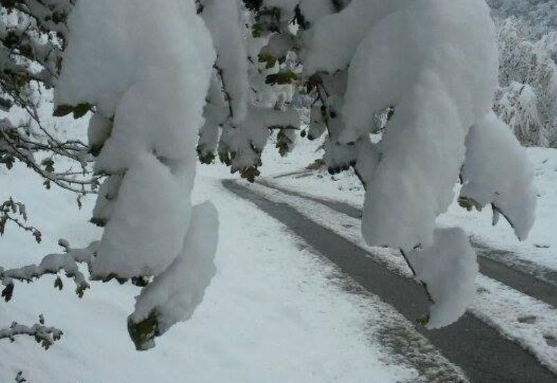 Azərbaycana yağan qarın hündürlüyü 59 sm-ə çatdı