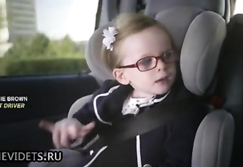 Как научить 4-летнюю девочку водить грузовик?