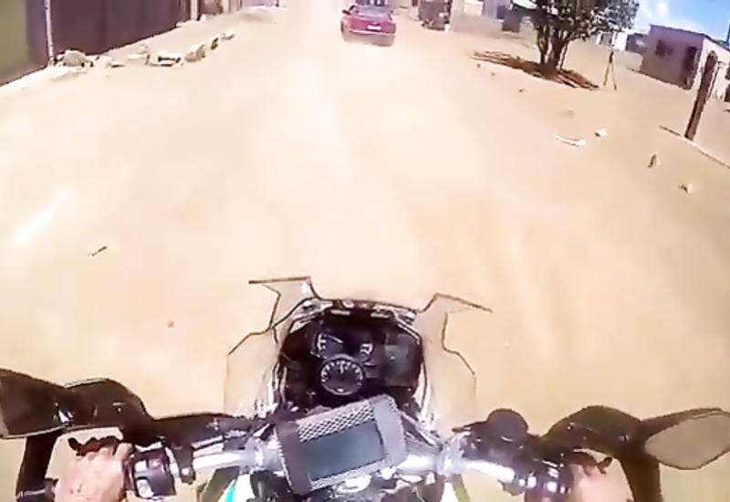 Полицейская погоня закончилась совсем неожиданно