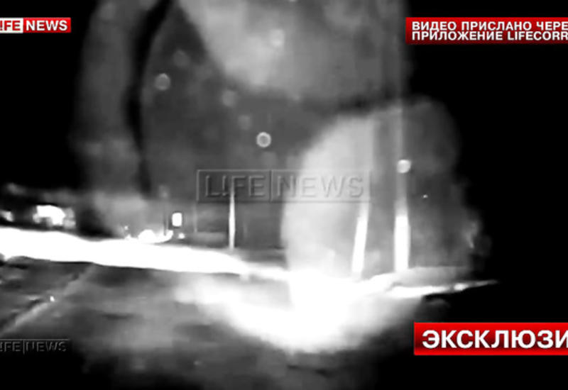 Гонщик протаранил две машины полиции