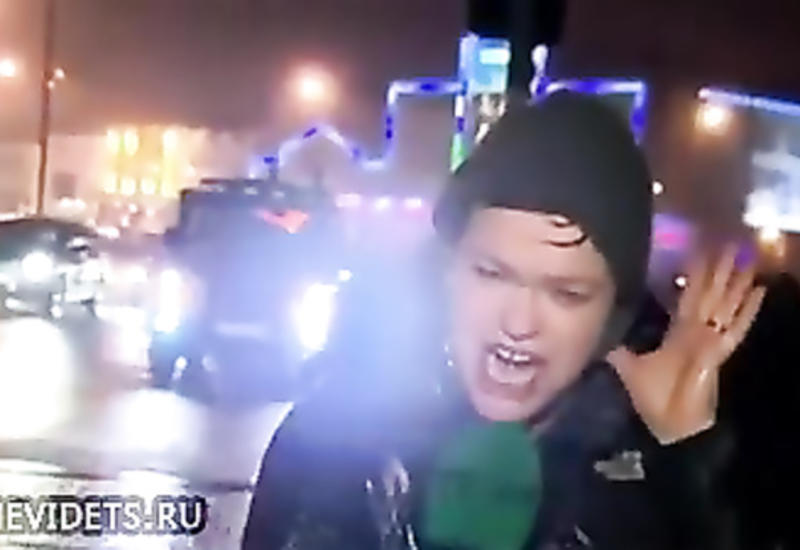 Репортаж закончился резко и неожиданно