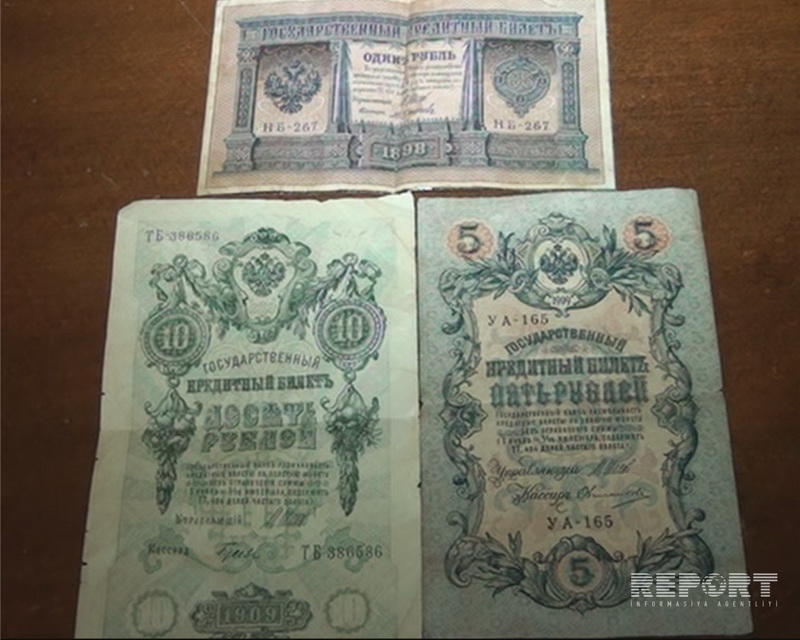 Azərbaycanlı yeniyetmənin pul kolleksiyası