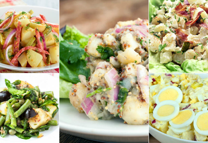 Салаты на Новый 2016 год: рецепты с картофелем