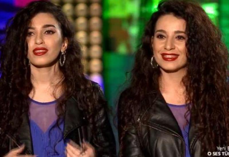 Azərbaycanlı bacılar "O səs Türkiyə" səhnəsində