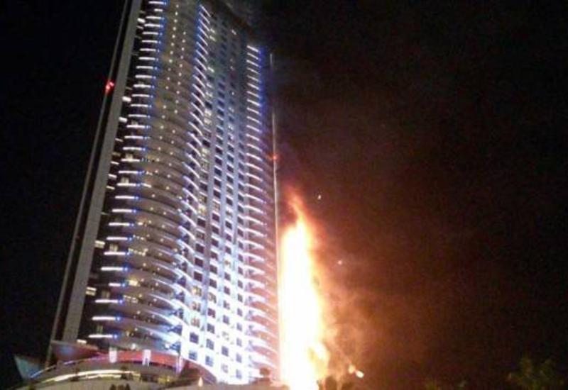 Власти Дубая: в пожаре в небоскребе пострадали 16 человек