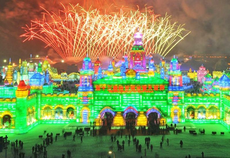 Ледяное великолепие в Китае