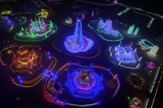 Ледяное великолепие в Китае