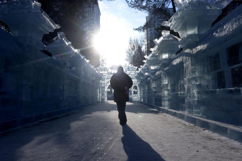 Ледяное великолепие в Китае