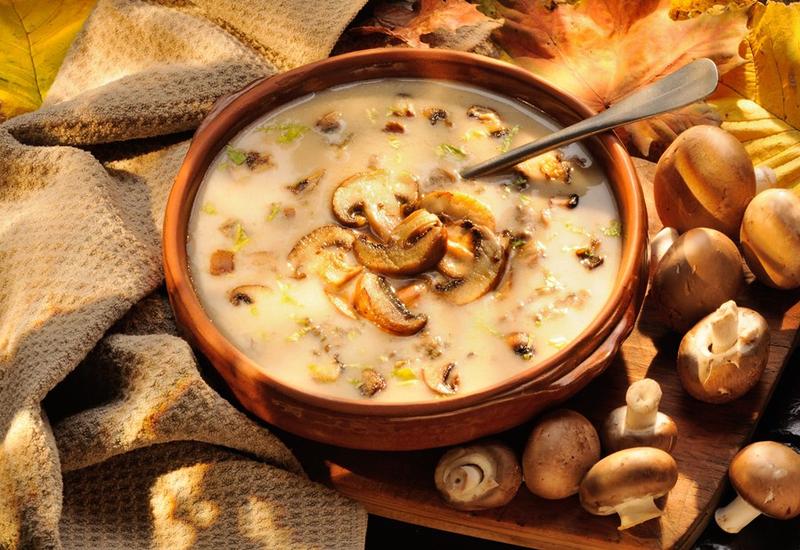 Вкусный грибной крем-суп в любое время года