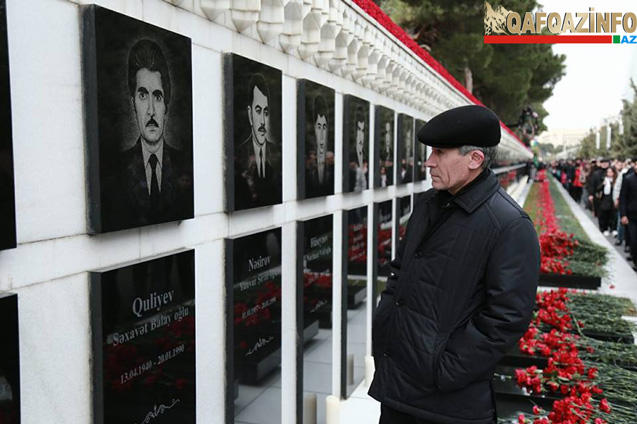 Şəhidlərin qohumları bu gün...